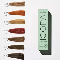 Schwarzkopf Professional Coloration Igora Zero Amm 5-5 châtain clair doré