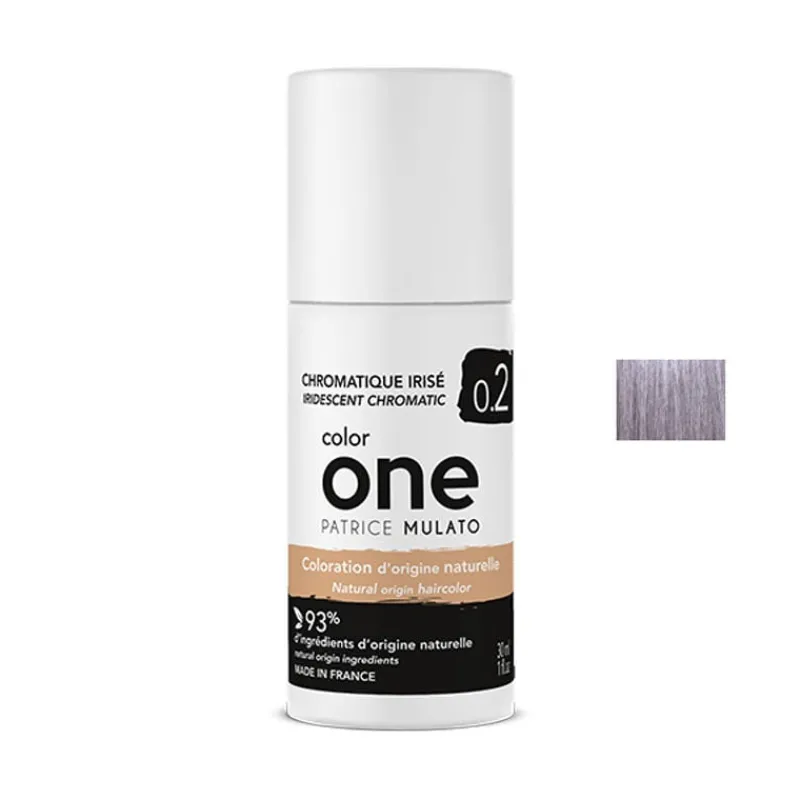 Patrice Mulato Coloration naturelle Color One Chromatique 30 ml 0.2 irisé