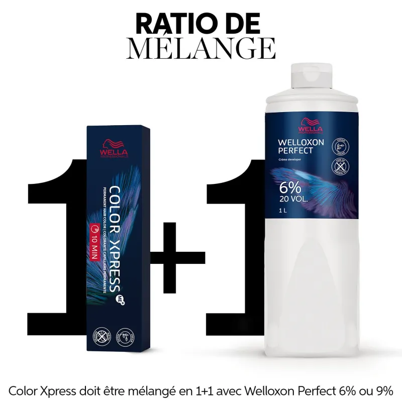 Wella Professionals Coloration permanente Color Xpress 6/ blond foncé Online