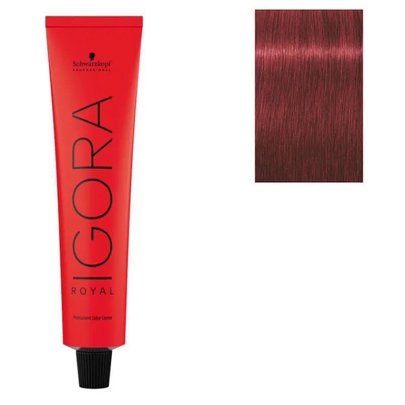 Schwarzkopf Professional Coloration permanente Igora Royal 6-88 blond foncé rouge extra Best