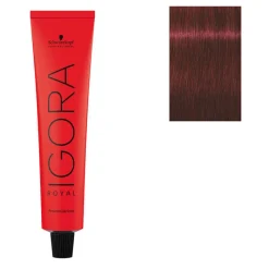Schwarzkopf Professional Coloration permanente Igora Royal 5-88 châtain clair rouge extra Sale