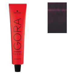 Schwarzkopf Professional Coloration permanente Igora Royal 5-99 châtain clair violet extra New