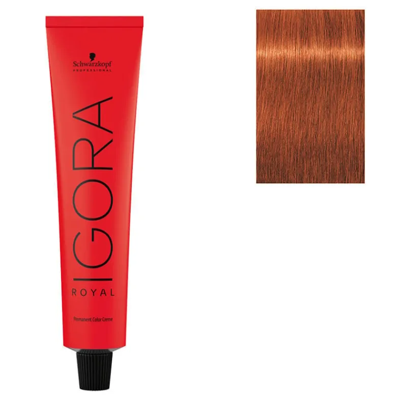 Schwarzkopf Professional Coloration permanente Igora Royal 7-77 blond cuivré extra Clearance