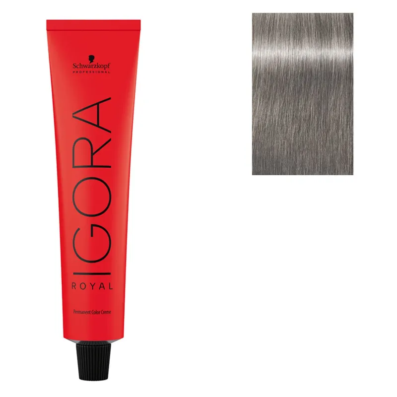 Schwarzkopf Professional Coloration permanente Igora Royal 8-11 blond clair cendré extra Discount