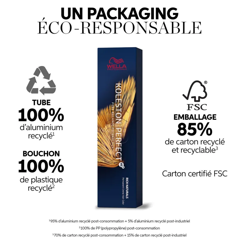 Wella Professionals Coloration permanente Koleston Perfect Me+ 7/07 blond naturel marron Sale