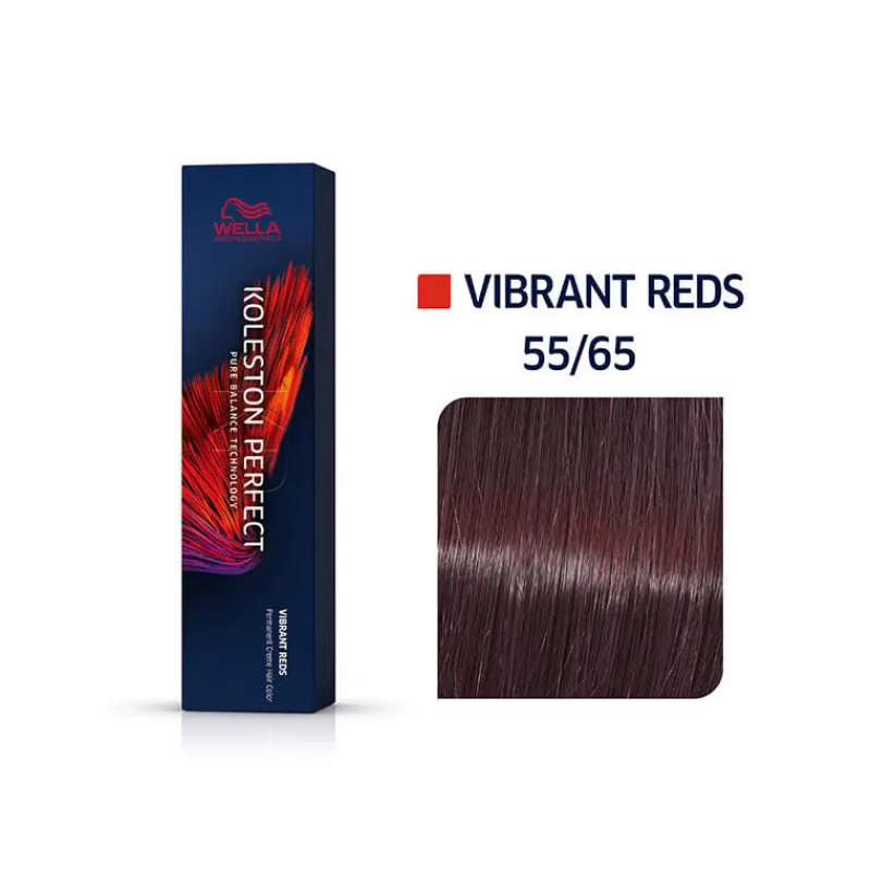 Wella Professionals Coloration permanente Koleston Perfect Me+ 55/65 châtain clair violine acajou intense Sale