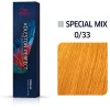 Wella Professionals Coloration permanente Koleston Perfect Me+ 0/33 spécial mix doré intense Hot