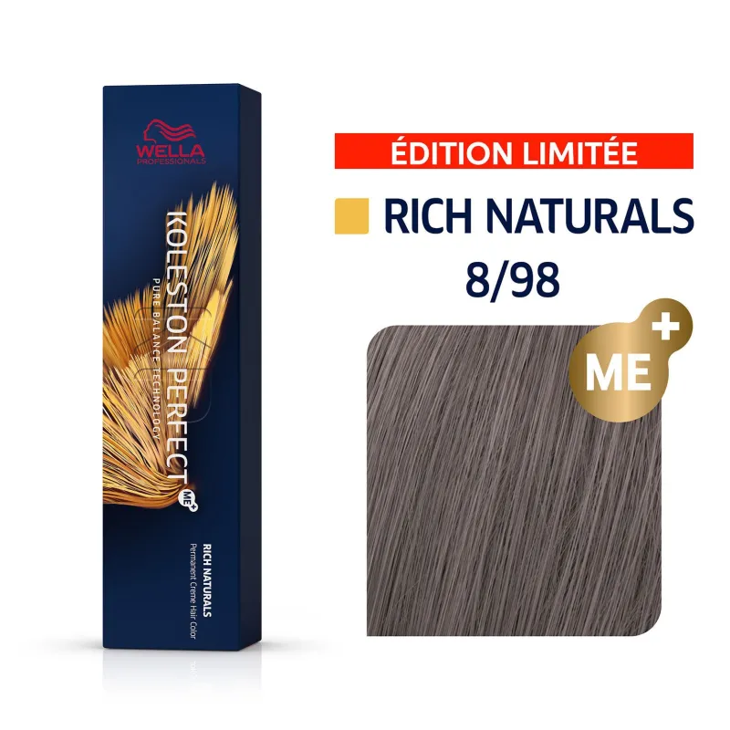 Wella Professionals Coloration permanente Koleston Perfect Me+ 8/98 blond clair fumé perlé Online