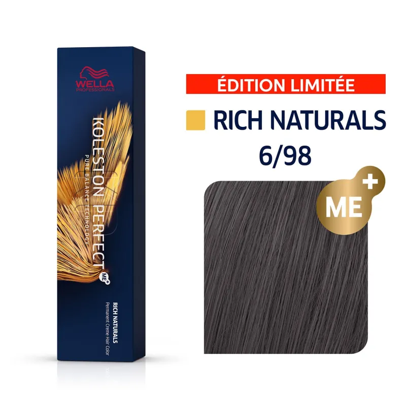 Wella Professionals Coloration permanente Koleston Perfect Me+ 6/98 blond foncé fumé perlé