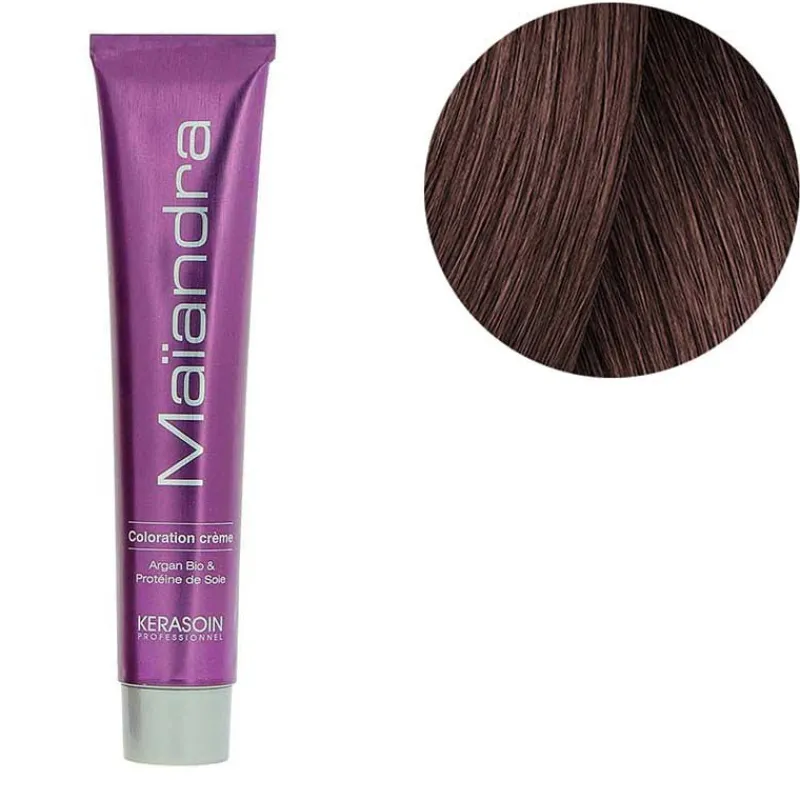 Kerasoin Professionnel Coloration permanente Maïandra 7.71 blond marron cendré Best