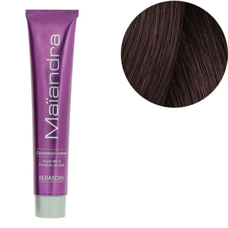 Kerasoin Professionnel Coloration permanente Maïandra 6.71 blond foncé marron cendré Hot