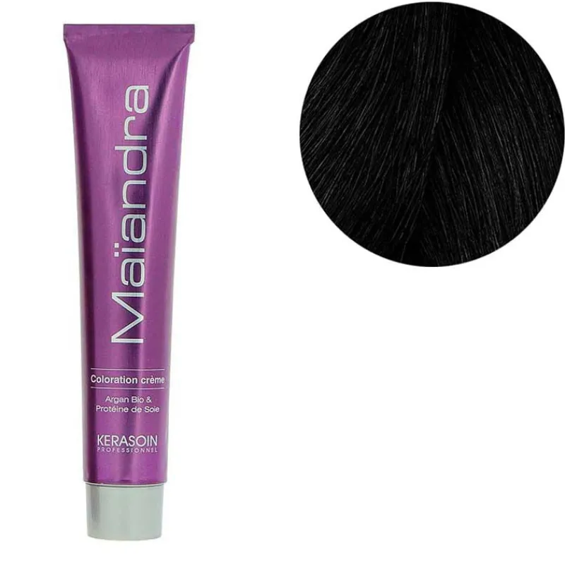 Kerasoin Professionnel Coloration permanente Maïandra 1.0 noir Sale
