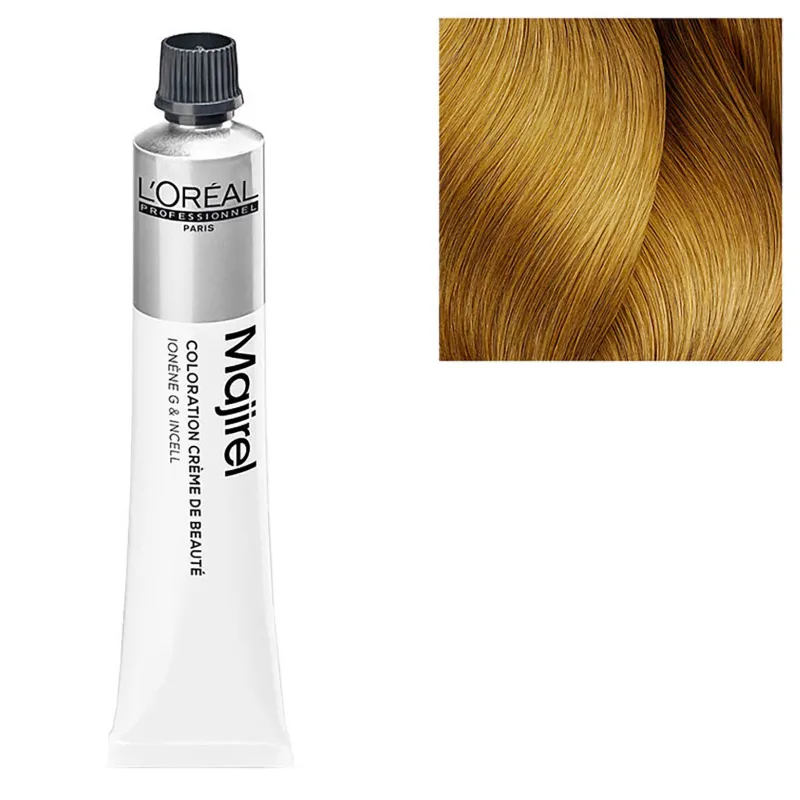 L’Oréal Professionnel Paris Coloration permanente Majirel 8.30 blond clair doré intense Discount