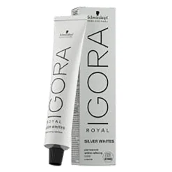 Schwarzkopf Professional Coloration pour cheveux blancs et gris Igora Royal Silver White argent Hot