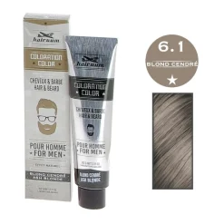 Hairgum Coloration pour homme cheveux & barbe 6.1 blond cendré Outlet