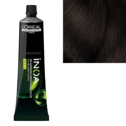 L’Oréal Professionnel Paris Coloration sans ammoniaque Inoa 4.15 châtain cendré acajou Discount