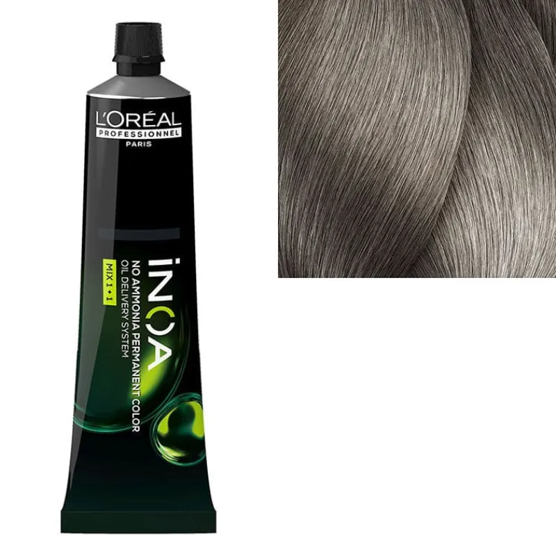 L’Oréal Professionnel Paris Coloration sans ammoniaque Inoa 8.1 blond clair cendré Best