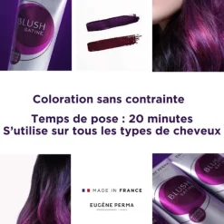 Eugene Perma Professionnel Coloration temporaire Blush Satine Gris Acier Léger Hot