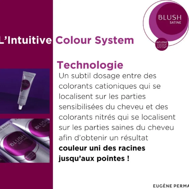 Eugene Perma Professionnel Coloration temporaire Blush Satine Argent Blanc Best