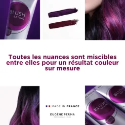 Eugene Perma Professionnel Coloration temporaire Blush Satine Gris Acier Foncé Hot