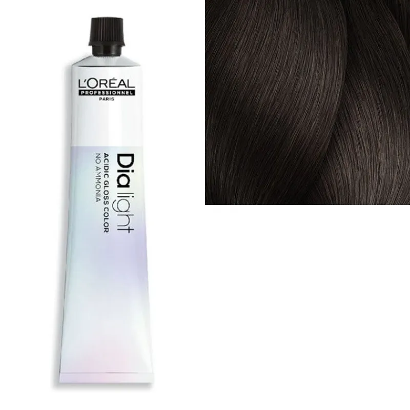 L’Oréal Professionnel Paris Coloration ton sur ton Dialight Acidic Gloss Color 5.8 châtain clair mocca Best