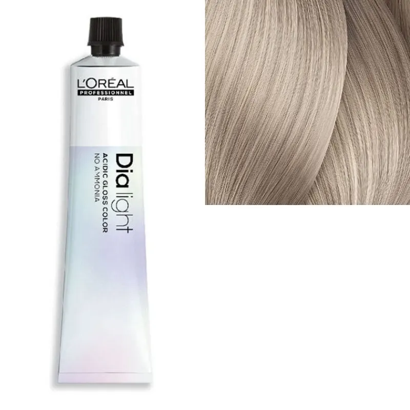 L’Oréal Professionnel Paris Coloration ton sur ton Dialight Acidic Gloss Color 10.82 milkshake blond très très clair moka irisé Hot