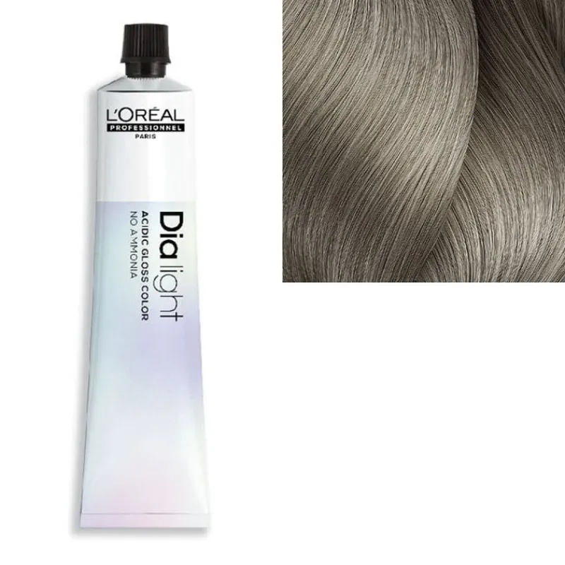 L’Oréal Professionnel Paris Coloration ton sur ton Dialight Acidic Gloss Color 9.18 milkshake blond très clair cendré moka Sale