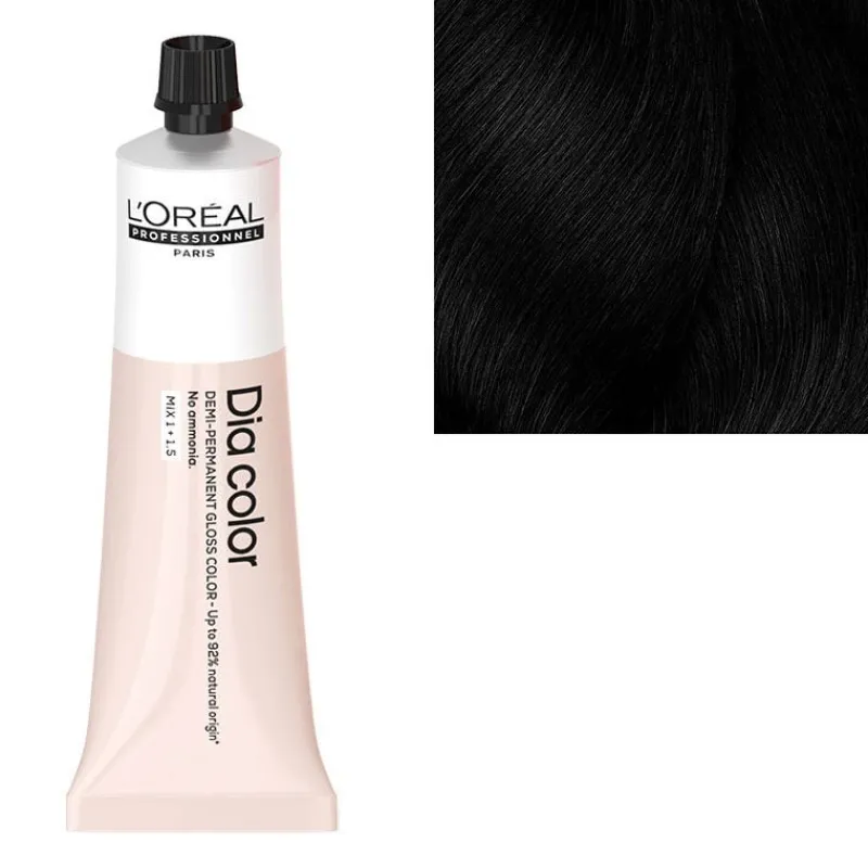 L’Oréal Professionnel Paris Coloration ton sur ton Dia Color 1 noir
