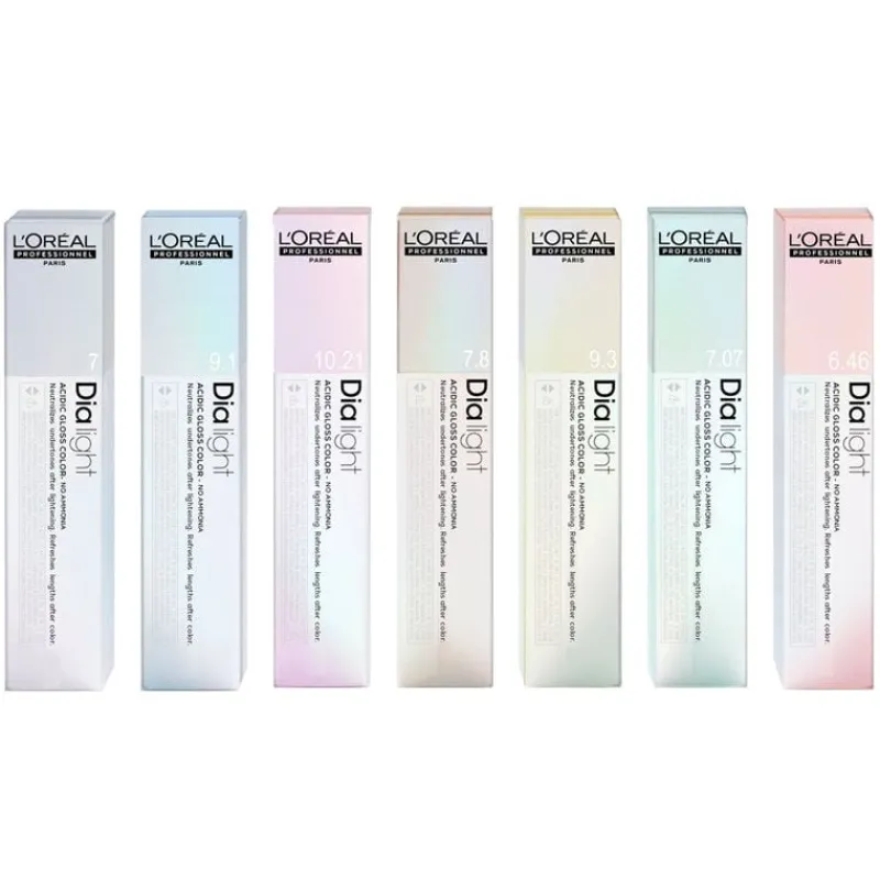 L’Oréal Professionnel Paris Coloration ton sur ton Dialight Acidic Gloss Color 10.02 milkshake naturel nacré