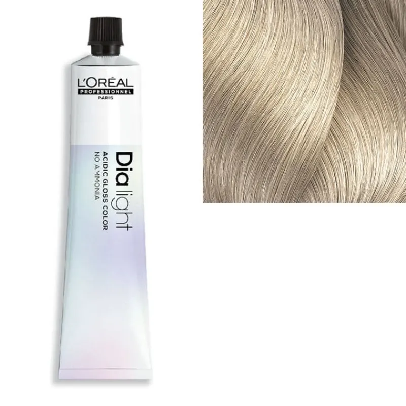 L’Oréal Professionnel Paris Coloration ton sur ton Dialight Acidic Gloss Color 10.01 milkshake naturel glacé New