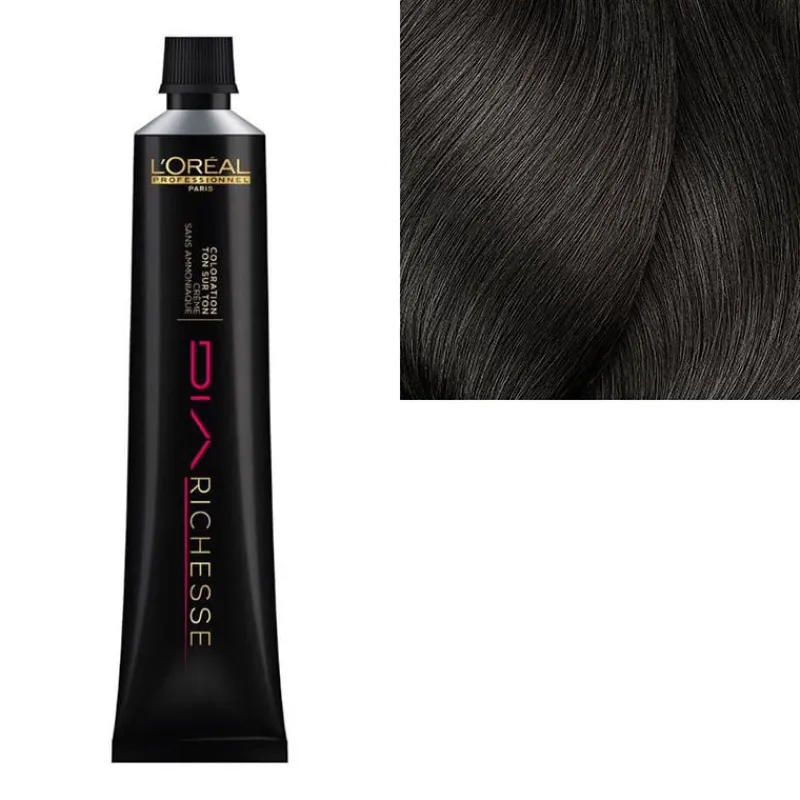 L’Oréal Professionnel Paris Coloration ton sur ton Diarichesse 5.01 Châtain Clair Glacé