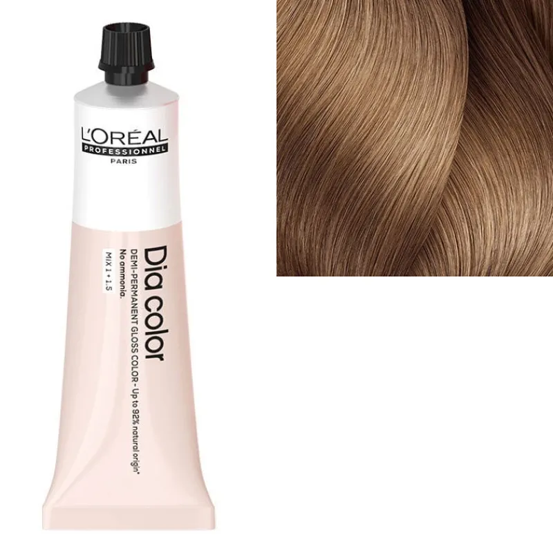 L’Oréal Professionnel Paris Coloration ton sur ton Dia Color 8.23 blond clair irisé doré Sale