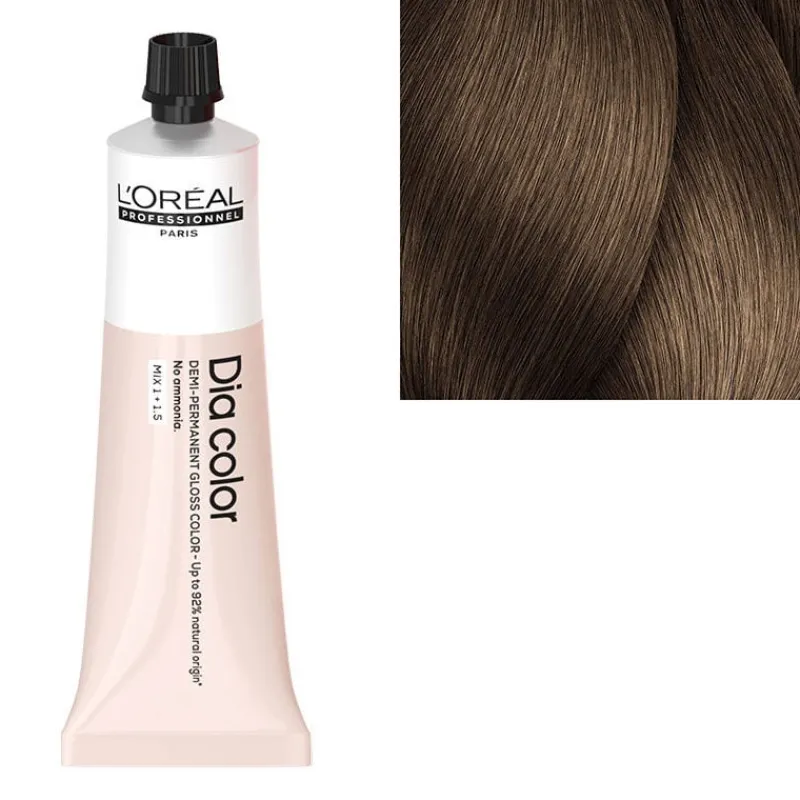 L’Oréal Professionnel Paris Coloration ton sur ton Dia Color 7.18 blond cendré mocca New