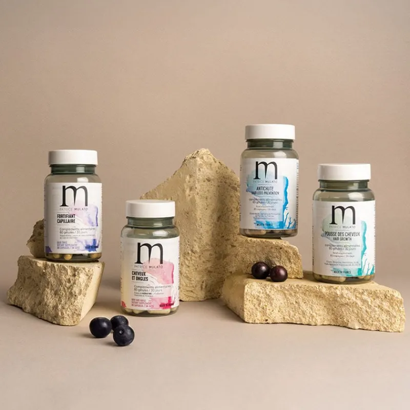 Patrice Mulato Complément alimentaire complexe spiruline cheveux secs cure 30 jours Discount