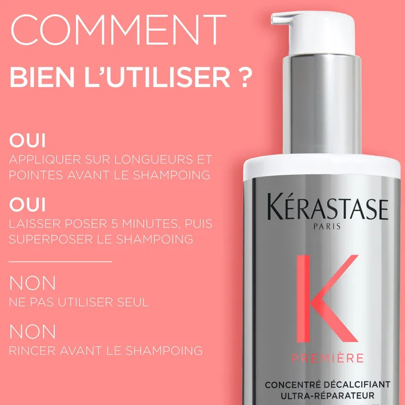 Kérastase Concentré Décalcifiant Ultra-Réparateur Première Hot