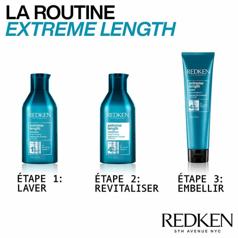 Redken Conditioner fortifiant pour cheveux longs Extreme Length New