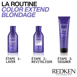 Redken Conditioner neutralisant pour cheveux blonds Color Extend Blondage Hot
