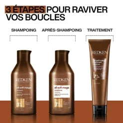 Redken Conditioner pour cheveux bouclés à crépus All Soft Mega Curls Clearance