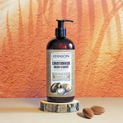 Kerasoin Professionnel Conditionneur cheveux bouclés frisés Argan & Karité Hot