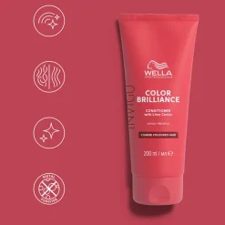Wella Professionals Conditionneur cheveux colorés et épais Invigo Color Brilliance 1000ml Clearance