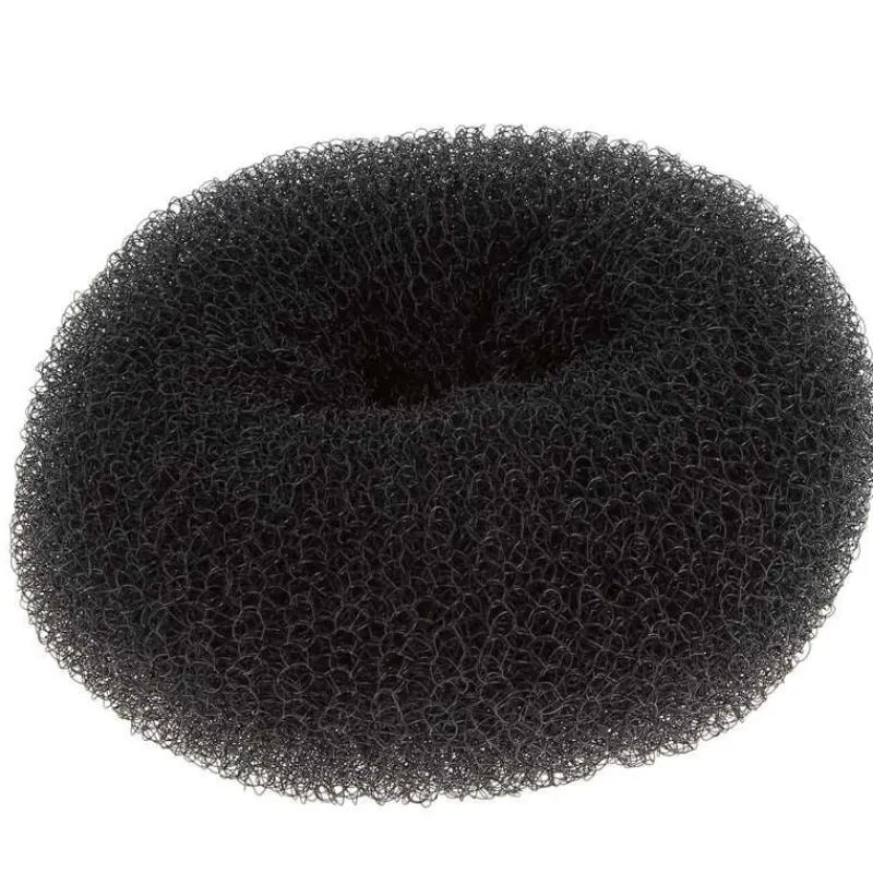 La Boutique du Coiffeur Couronne chignon 9cm Noir
