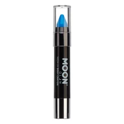 Moon Creations Crayon néon corps et visage Moon Glow bleu Hot