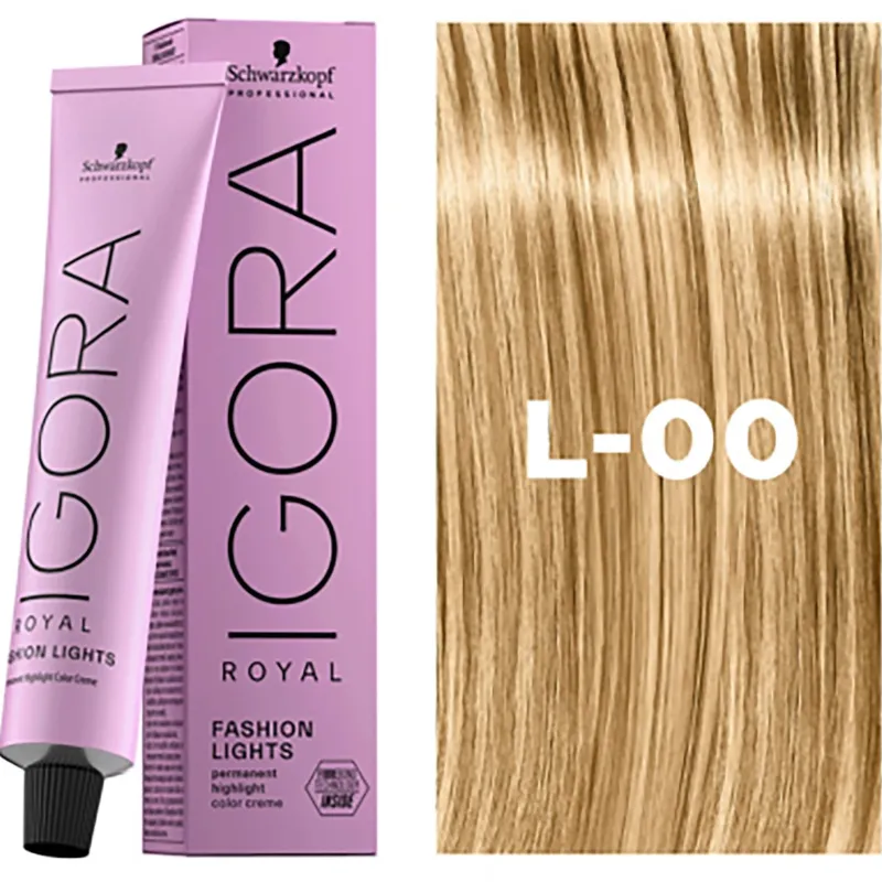 Schwarzkopf Professional Crème à mèches Igora Royal Fashion Lights L-00 Outlet