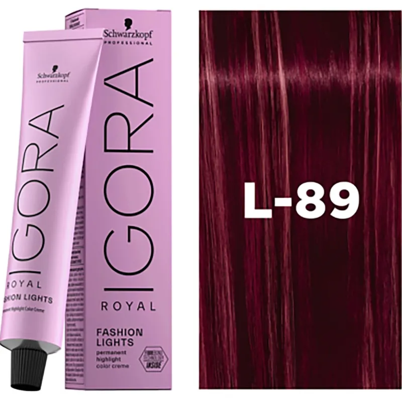 Schwarzkopf Professional Crème à mèches Igora Royal Fashion Lights L-89 Hot