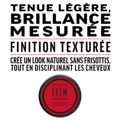 American Crew Crème de coiffage tenue légère Cream Pomade Outlet