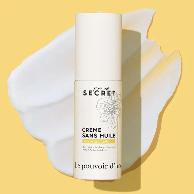 Pin Up Secret Crème sans huile soin matifiant hydratant visage Online