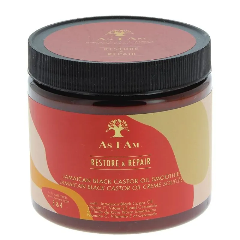 As I Am Crème soufflée définition des boucles Restore & Repair JBCO New