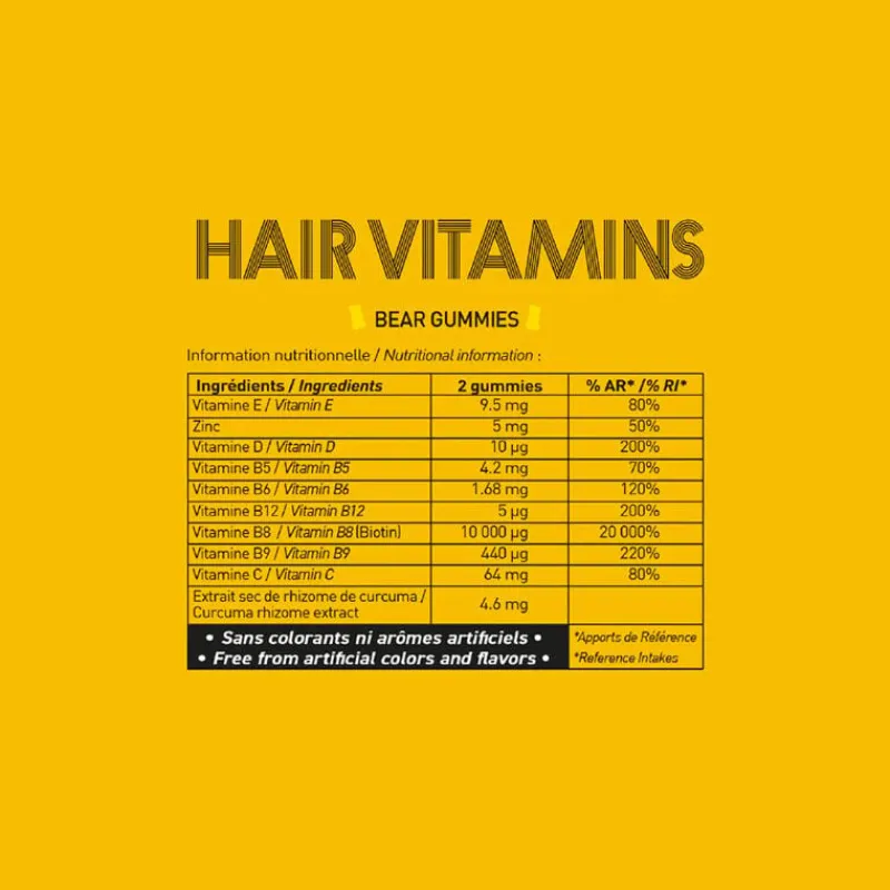Myriam.K Paris Cure 3 mois vitamines Hair Gummies Clearance