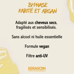 Kerasoin Professionnel Démêlant bi-phase à l'argan et au karité 30ml Outlet