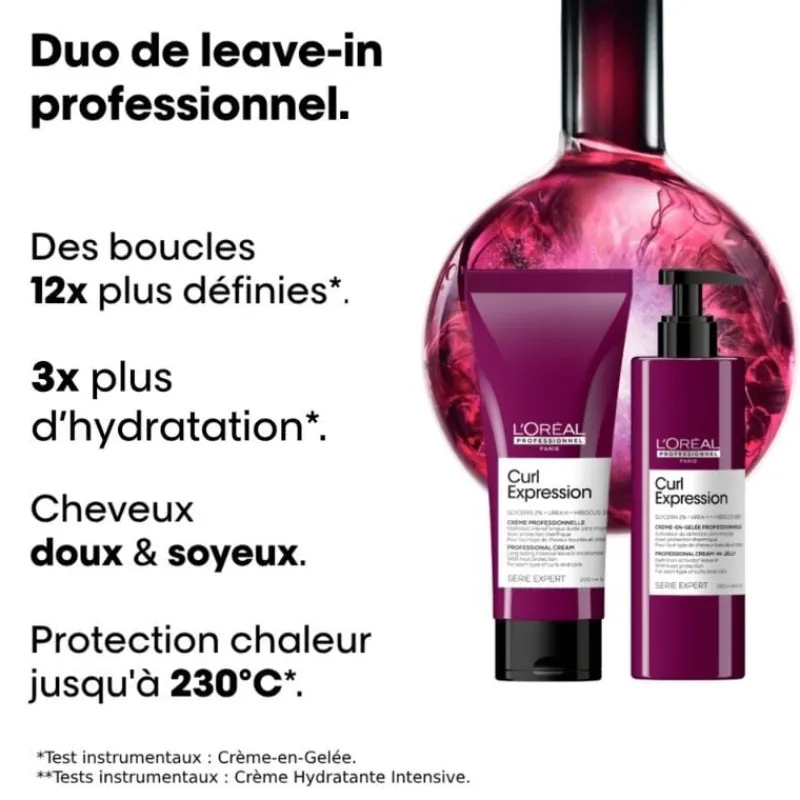 L’Oréal Professionnel Paris Duo coiffant pour cheveux frisés à crépus Curl Expression Best